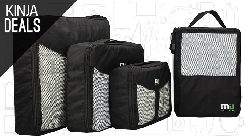 Illustration for article titled Today's Best Deals: Cheap Battery Pack, Packing Cubes, Apple Watch, and More